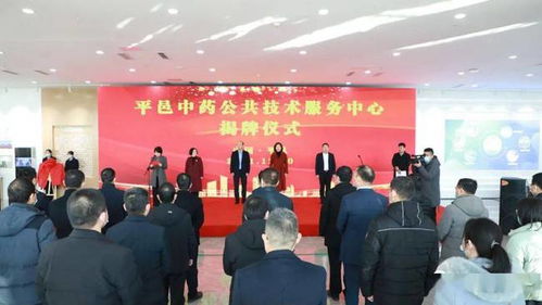 平邑中藥公共技術服務中心揭牌儀式成功舉行，助推中藥技術開發創新